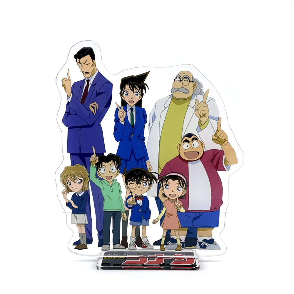 Detective Conan Mouri Ran Kogorou Agasa Haibara Ayumi Mitsuhiko Genta GM acrylic stand figure model plate holder cake topper
Detective Conan Mouri Ran Kogorou Agasa Haibara Ayumi Mitsuhiko Genta GM acrylic stand figure model plate holder cake topper