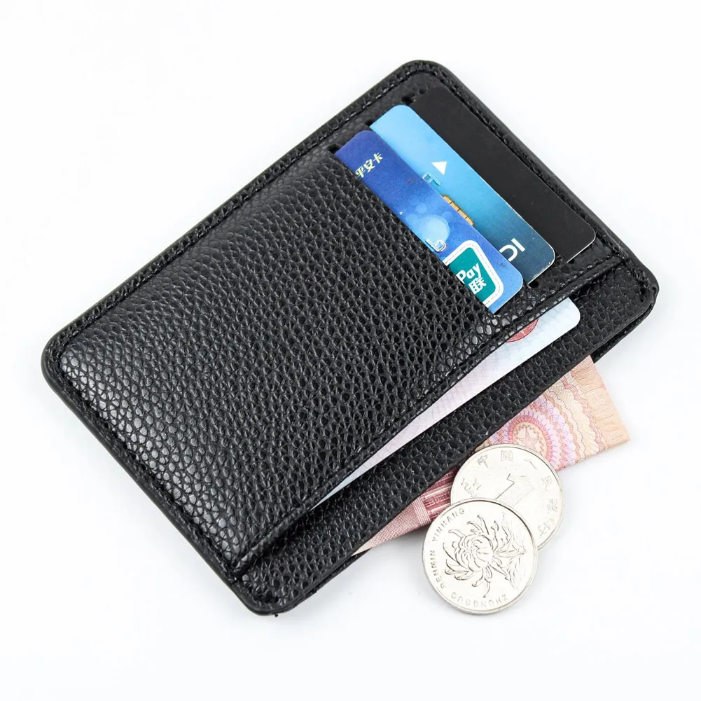 Multi-function Men Card Holder PU Leather 6 Cards Slot Ultra-thin Lichee Pattern Wallet JL
Multi-function Men Card Holder PU Leather 6 Cards Slot Ultra-thin Lichee Pattern Wallet JL