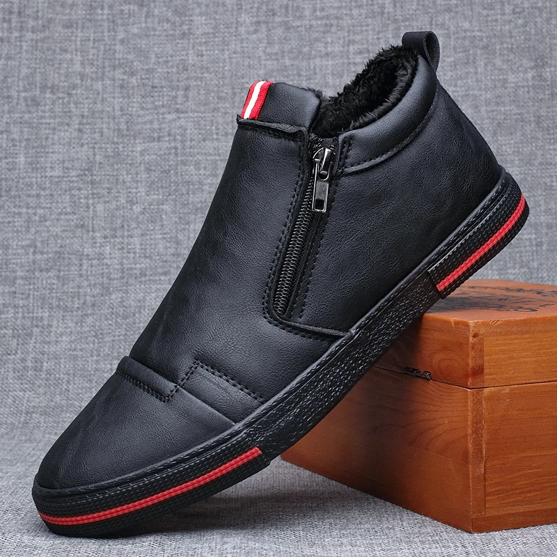 2021 Winter Men Fashion Boots Shoes For Men Warm Plush Inside Slip-on Leather Casual Shoes Leather Boots
2021 Winter Men Fashion Boots Shoes For Men Warm Plush Inside Slip-on Leather Casual Shoes Leather Boots