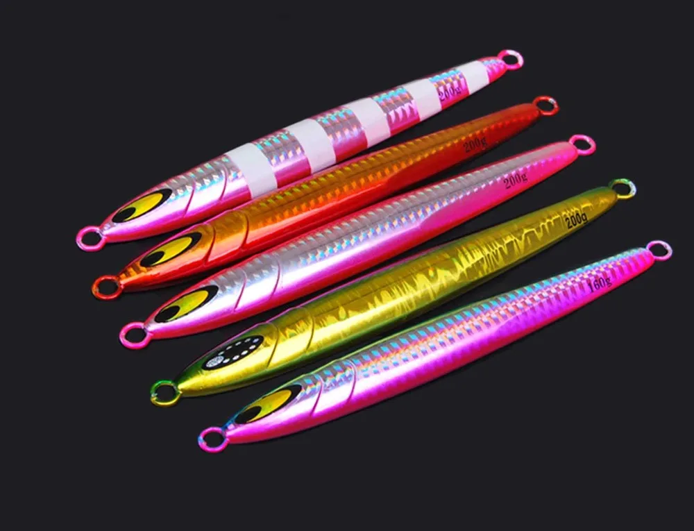 5PCS Deep sea Jigging Fishing Ocean Boat Rock Beach Slow Jig Jigbait Spoon Lure baits 200g
5PCS Deep sea Jigging Fishing Ocean Boat Rock Beach Slow Jig Jigbait Spoon Lure baits 200g