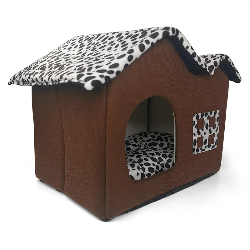 Warm Cat And Kennel Double Top Spotted House Removable And Washable Pet Mat Semi-Enclosed Dog Bed Luxury Pet Supplies
Warm Cat And Kennel Double Top Spotted House Removable And Washable Pet Mat Semi-Enclosed Dog Bed Luxury Pet Supplies