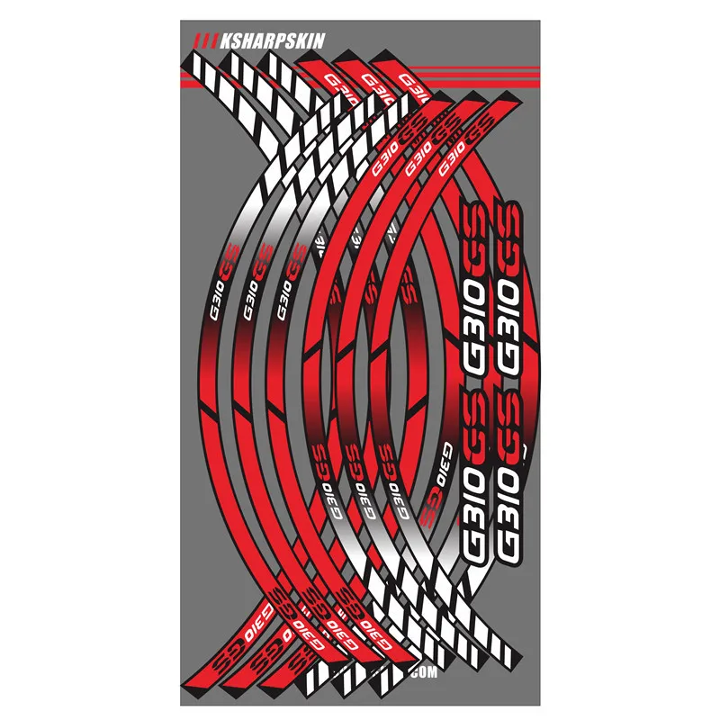 12X Motorcycle outer Rim sticker stripe wheel Decorative Reflective decals For G310GS g310 gs
12X Motorcycle outer Rim sticker stripe wheel Decorative Reflective decals For G310GS g310 gs