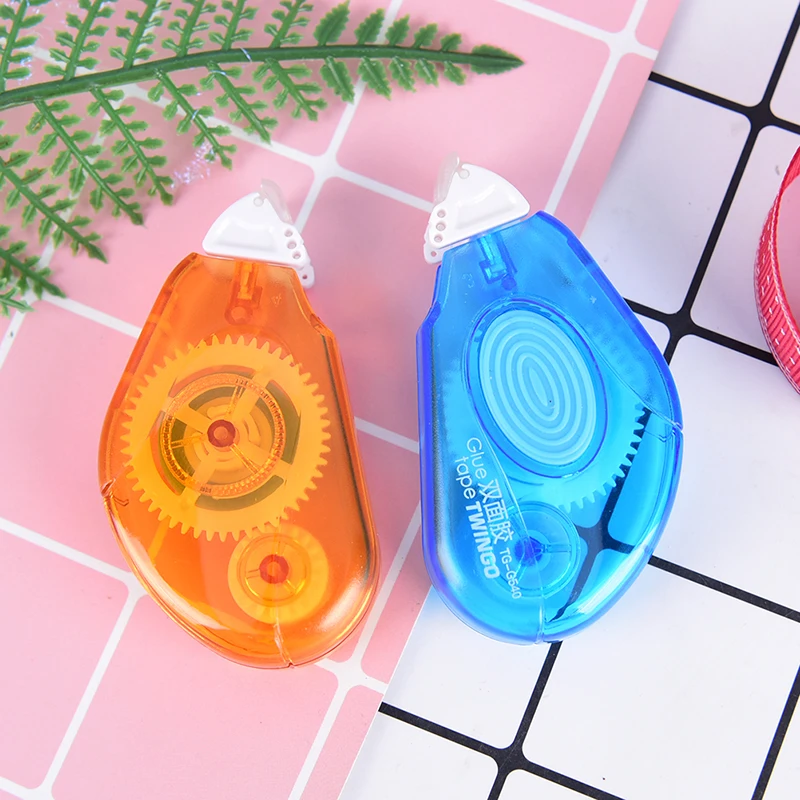 1pcs Double Tape 5m Roller Pen Glue Double Sided Tape Adhesive Transfer Refillable Office Adhesive Tape Blue/Orange
1pcs Double Tape 5m Roller Pen Glue Double Sided Tape Adhesive Transfer Refillable Office Adhesive Tape Blue/Orange