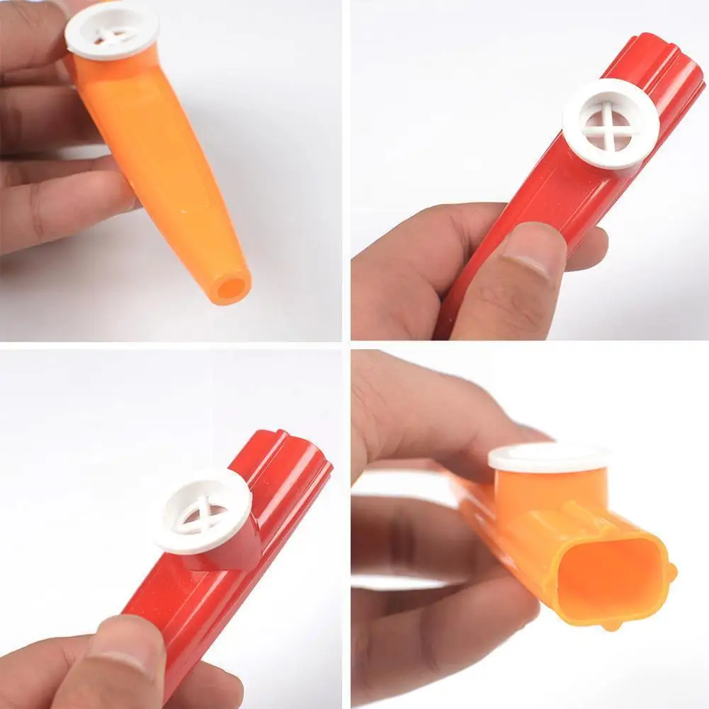 1pcs Plastic Cartoon Harmonica Flute Children Party Accompaniment Children's Gift Kazoo Entertainment Music Strike Instrume F8f2
1pcs Plastic Cartoon Harmonica Flute Children Party Accompaniment Children's Gift Kazoo Entertainment Music Strike Instrume F8f2