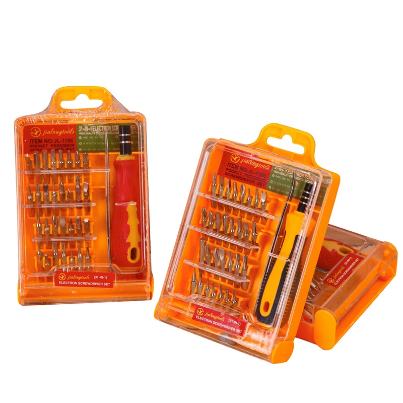 32 in 1 Portable screwdriver Precision Screwdriver Set Magnetic Bits Screw Driver for Electronic Repair Tools Kit
32 in 1 Portable screwdriver Precision Screwdriver Set Magnetic Bits Screw Driver for Electronic Repair Tools Kit
