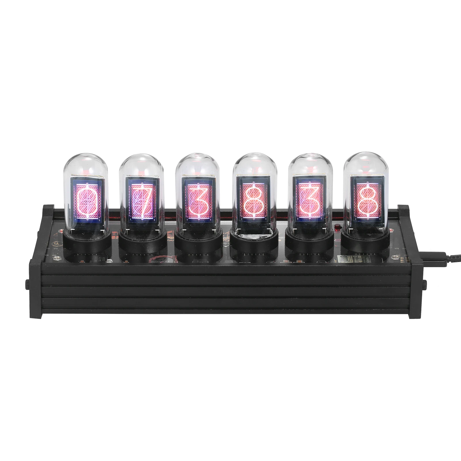 RGB светодиодный винтажные цифровые часы 6 бит время фото дисплей настольные часы в стиле ретро IPS модуль стекло купол украшение подарок для д...
RGB светодиодный винтажные цифровые часы 6 бит время фото дисплей настольные часы в стиле ретро IPS модуль стекло купол украшение подарок для д...