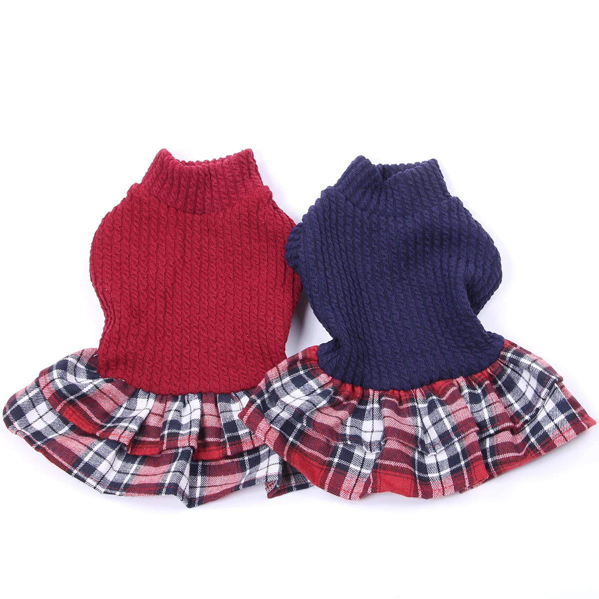 Dog Cat Knited Sweater Dress Hoodie Plaid Pet Dog Skirt Coat Spring/Autumn Clothes Apparel
Dog Cat Knited Sweater Dress Hoodie Plaid Pet Dog Skirt Coat Spring/Autumn Clothes Apparel