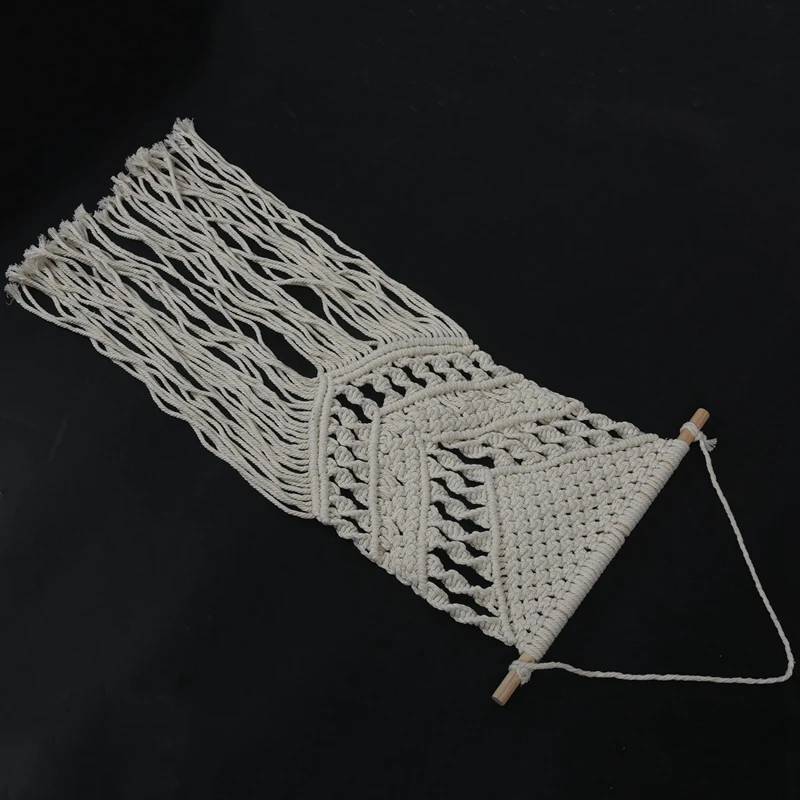 Macrame Woven Wall Hanging Boho Style Bohemian Room Geometric Tapestry Art Beautiful Apartment Dorm Room Decoration
Macrame Woven Wall Hanging Boho Style Bohemian Room Geometric Tapestry Art Beautiful Apartment Dorm Room Decoration