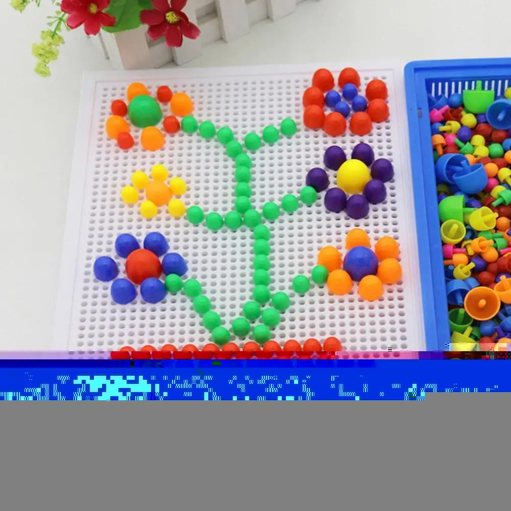 Creative 96 Mushroom Nail Toys Fighting Board Combination Old 3-7 Years Clever Puzzle Nail Kindergarten Children Y6Q2
Creative 96 Mushroom Nail Toys Fighting Board Combination Old 3-7 Years Clever Puzzle Nail Kindergarten Children Y6Q2