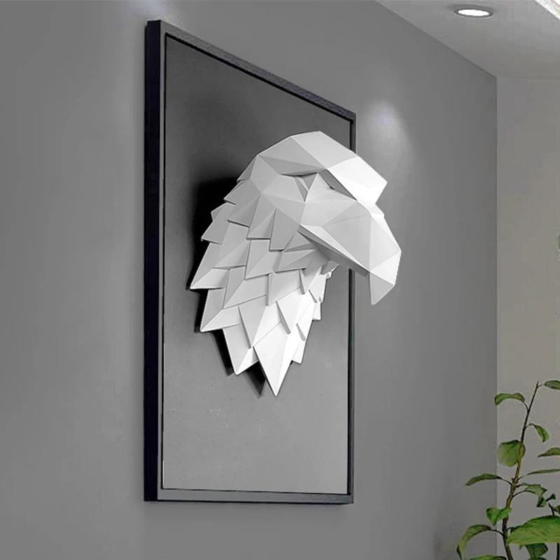 3D EAGLE HEAD STATUE HOME DECORATION ACCESSORIES ANIMAL ABSTRACT SCULPTURE WALL HANG DECOR STATUE LIVING ROOM MURAL ART CRAFT
3D EAGLE HEAD STATUE HOME DECORATION ACCESSORIES ANIMAL ABSTRACT SCULPTURE WALL HANG DECOR STATUE LIVING ROOM MURAL ART CRAFT
