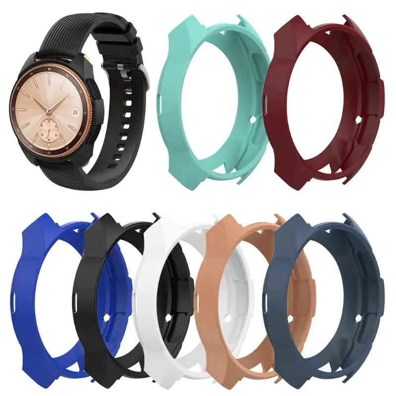 Silicone Soft Shell Protective Frame Case Cover Skin for samsung Watch 42mm Retailsale
Silicone Soft Shell Protective Frame Case Cover Skin for samsung Watch 42mm Retailsale