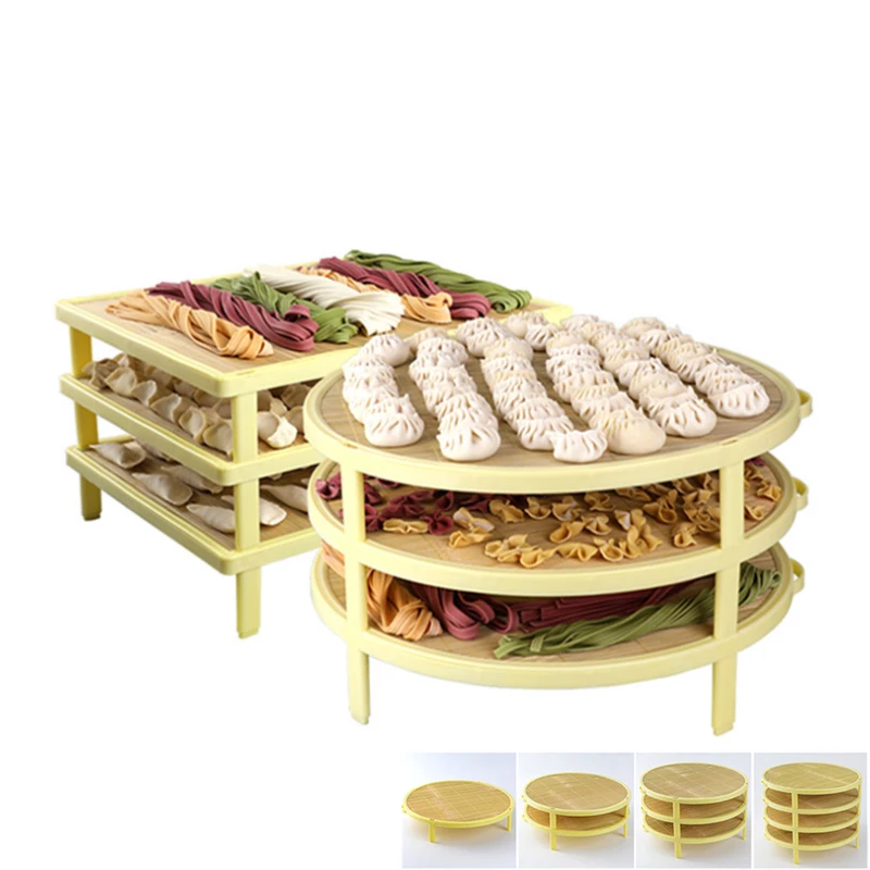 4Layers Removable Easy to Clean Rectangular Round Steamed Buns Pasta Dumplings Bamboo Trays with Brackets
4Layers Removable Easy to Clean Rectangular Round Steamed Buns Pasta Dumplings Bamboo Trays with Brackets