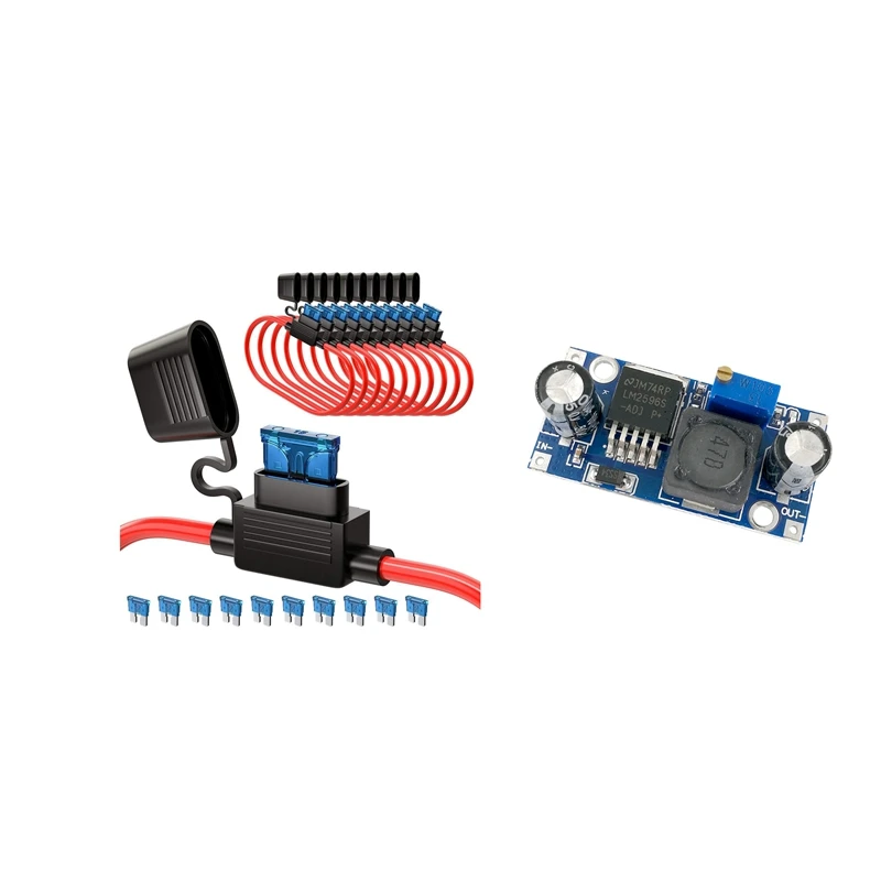 1 шт. DC-DC 3a понижающий преобразователь вниз Diy Kit Электронная Модуль платы блока программного управления LM2596 Выход 4V-35V 1,23 V-30V 150 кГц & 10 шт. Inline
1 шт. DC-DC 3a понижающий преобразователь вниз Diy Kit Электронная Модуль платы блока программного управления LM2596 Выход 4V-35V 1,23 V-30V 150 кГц & 10 шт. Inline