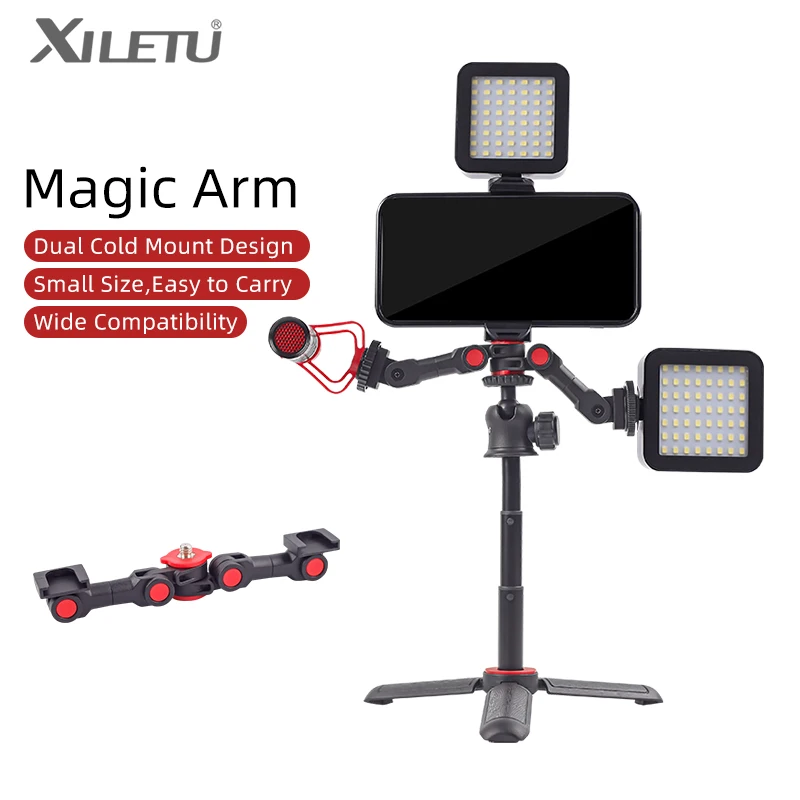 XILETU CG1 Super Magic Arm Adjustable Magic Articulated Arm for Mounting Monitor LED Light LCD Video Camera Flash Camera DSLR
XILETU CG1 Super Magic Arm Adjustable Magic Articulated Arm for Mounting Monitor LED Light LCD Video Camera Flash Camera DSLR