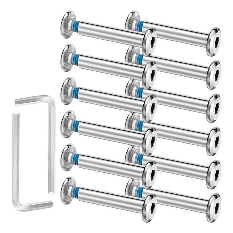20Pcs Skate Wheel Socket Screw Inline Roller Skate Screws Shaft Hex Socket Screw with 2 Pieces Installation Tool
20Pcs Skate Wheel Socket Screw Inline Roller Skate Screws Shaft Hex Socket Screw with 2 Pieces Installation Tool
