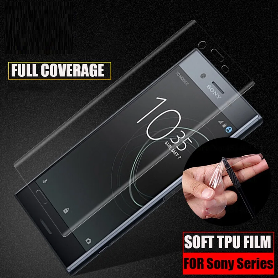 For Sony X COMPACT Hydrogel Film Screen Protector Xperia Compact SO-02J F5321 Glass Protective | Мобильные телефоны и