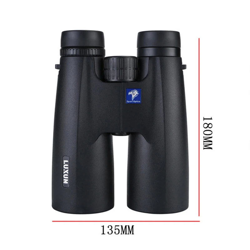 LUXUN Hd 12X50 Binoculars Bak4 Prism Optics Waterproof Binoculars Camping Hunting Telescope