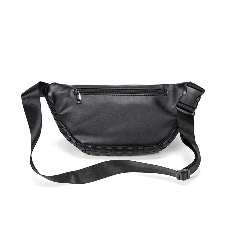 Woven Waist Bag For Men 2020 New Fashion Unisex Waist Packs Chest Bags Waterproof PU Leather Belt Fanny Pack Male Hip Bum Pocket
Woven Waist Bag For Men 2020 New Fashion Unisex Waist Packs Chest Bags Waterproof PU Leather Belt Fanny Pack Male Hip Bum Pocket