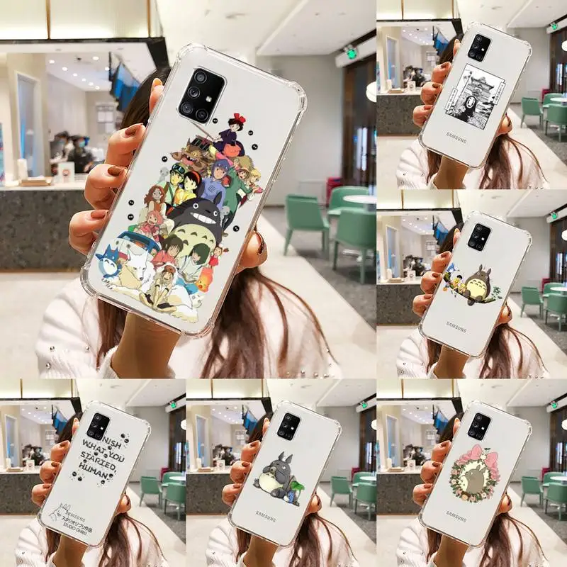 Miyazaki Hayao Spirited Away Phone Case Transparent For Samsung Galaxy A S Note 9 11 10 51 50 71 70 80 20 21 30s ultra plus
Miyazaki Hayao Spirited Away Phone Case Transparent For Samsung Galaxy A S Note 9 11 10 51 50 71 70 80 20 21 30s ultra plus