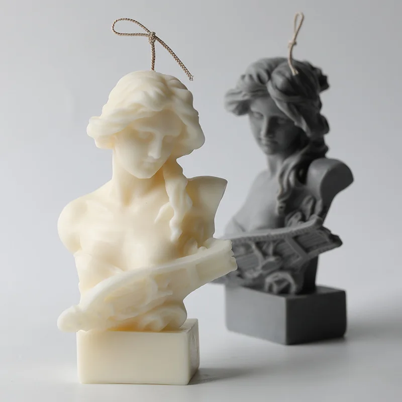 Форма для свечей, 15 см, в виде древнегреческой статуи, 3D силиконовая форма для изготовления свечей, искусства, богини, костюм для изготовлени...
Форма для свечей, 15 см, в виде древнегреческой статуи, 3D силиконовая форма для изготовления свечей, искусства, богини, костюм для изготовлени...