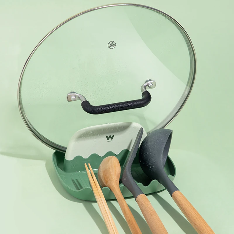 Kitchen Organizer Pot Lid Rack Spatula Rest Pan Cover Stand Holder Tool Plastic Shelf Spoon Dish Multifunction Kitchen Utensil
Kitchen Organizer Pot Lid Rack Spatula Rest Pan Cover Stand Holder Tool Plastic Shelf Spoon Dish Multifunction Kitchen Utensil