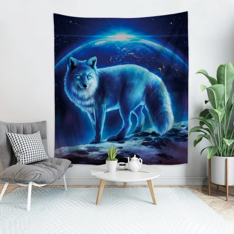 3D Wolf Tapestry Boho Decoration Home Decoration Tapestry Witchcraft Room Decoration Tapestry Home Wall Decoration Tapesty
3D Wolf Tapestry Boho Decoration Home Decoration Tapestry Witchcraft Room Decoration Tapestry Home Wall Decoration Tapesty