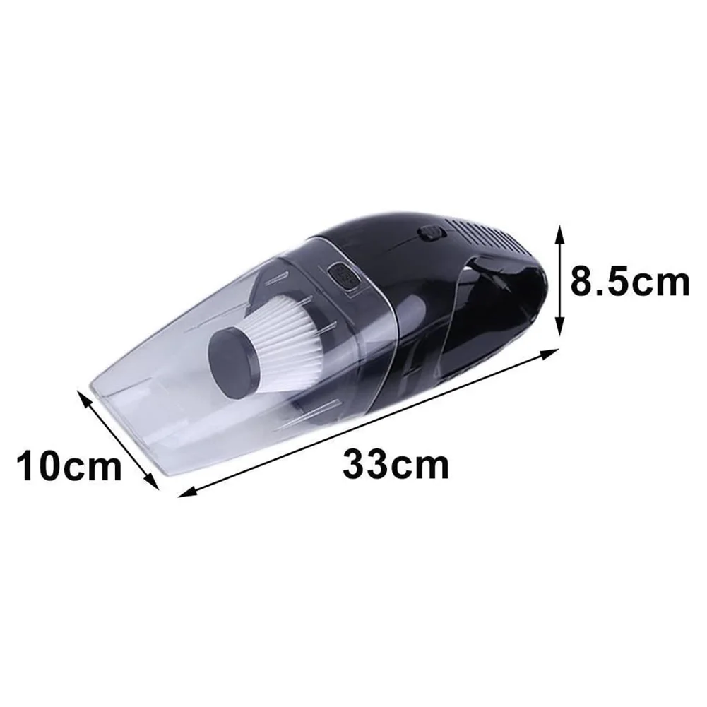 12V 120W Portable Handheld Car Vacuum Cleaner Wet And Dry High-Power Suction Car Cleaning Dust Collector Vacuum Cleaner
12V 120W Portable Handheld Car Vacuum Cleaner Wet And Dry High-Power Suction Car Cleaning Dust Collector Vacuum Cleaner