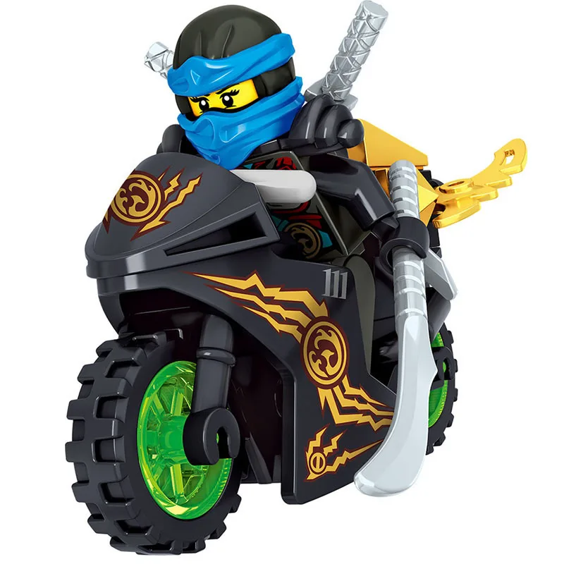 8Pcs/Set Ninjago Motorfiets Minifiguren Ninja ZANE Lloyd Mini Cijfers Blokken Speelgoed Gift For Boy
8Pcs/Set Ninjago Motorfiets Minifiguren Ninja ZANE Lloyd Mini Cijfers Blokken Speelgoed Gift For Boy