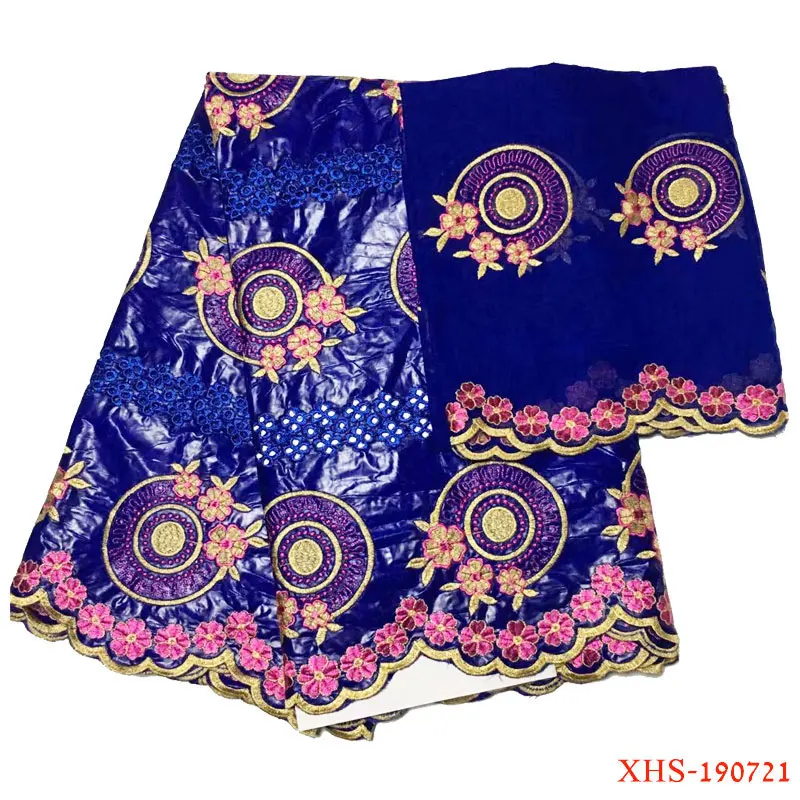 2019 Hot Sale African Embroidery Punch Getzner Brocade Bazin Riche with Blouse and 2Yards Guipure net tulle fabric B190721
2019 Hot Sale African Embroidery Punch Getzner Brocade Bazin Riche with Blouse and 2Yards Guipure net tulle fabric B190721