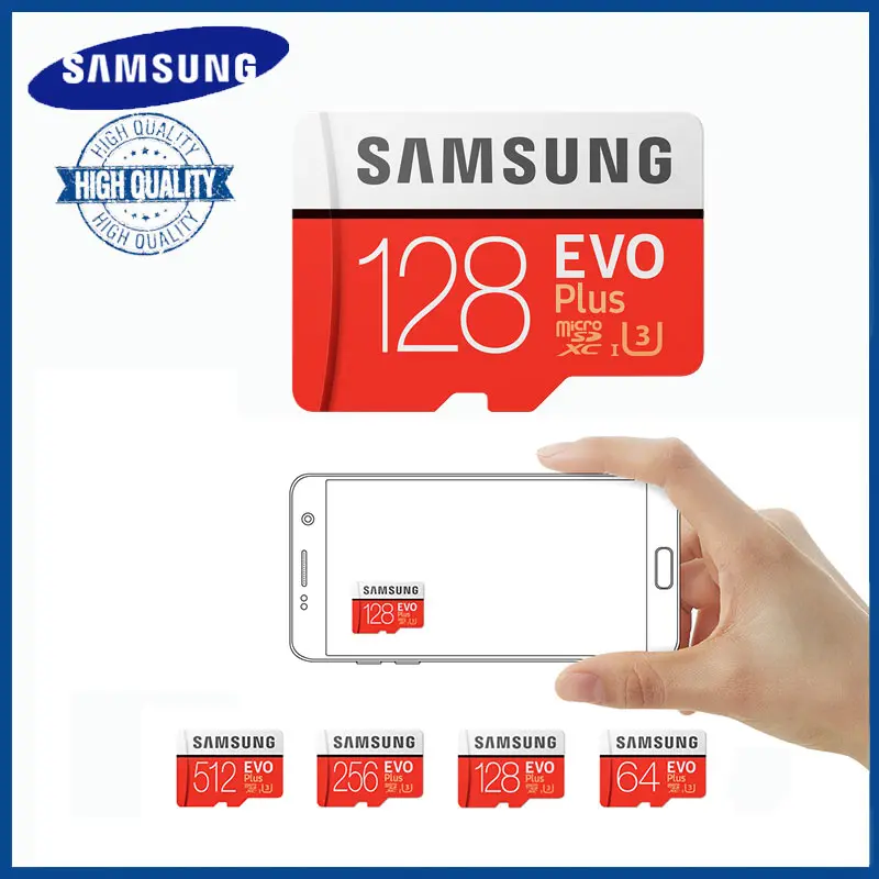 Карта памяти Samsung Micro SD 128 ГБ 256 ГБ 512 ГБ 64 ГБ TF 100 МБ/с. U3 Class10 SDXC microSD EVO + sd карта с бесплатным подарком USB-ридер
Карта памяти Samsung Micro SD 128 ГБ 256 ГБ 512 ГБ 64 ГБ TF 100 МБ/с. U3 Class10 SDXC microSD EVO + sd карта с бесплатным подарком USB-ридер