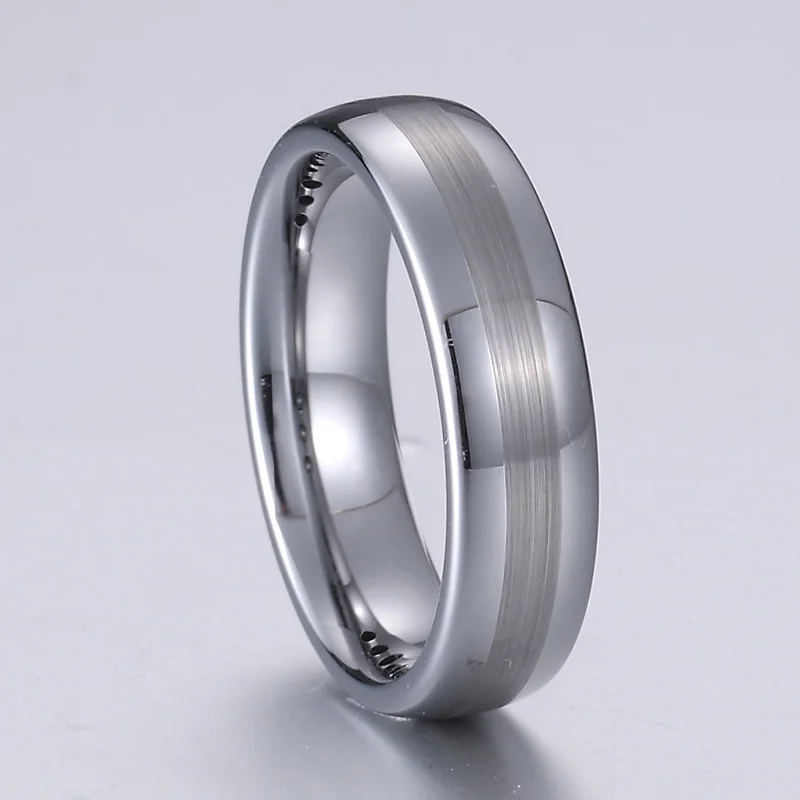 100% Tungsten Carbide Rings for men Wedding band Jewelry 6mm White Gold Color No Rust /Fade
100% Tungsten Carbide Rings for men Wedding band Jewelry 6mm White Gold Color No Rust /Fade