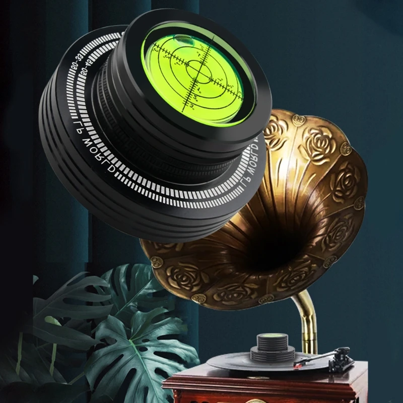 Vinyl Record Weight Stabilizer Bubble Level 50Hz Tachometer Disc Balanced Clamp for Turntable LP Record Player
Vinyl Record Weight Stabilizer Bubble Level 50Hz Tachometer Disc Balanced Clamp for Turntable LP Record Player