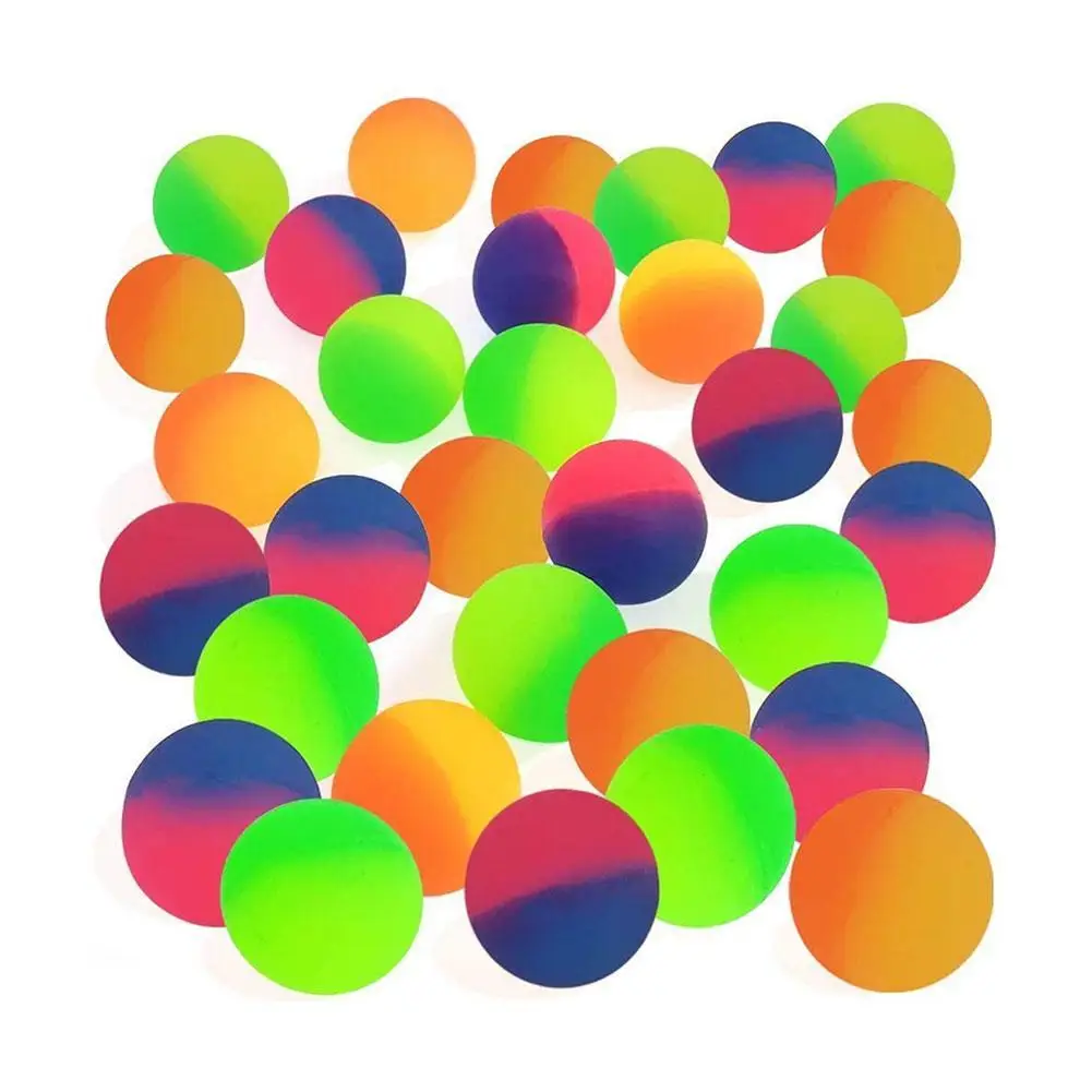 10pcs/set Multicolor Bouncing Ball Kids Toys Small Anti Stress Jumping Balls Kids Outdoor Games Educational Toys For Children
10pcs/set Multicolor Bouncing Ball Kids Toys Small Anti Stress Jumping Balls Kids Outdoor Games Educational Toys For Children