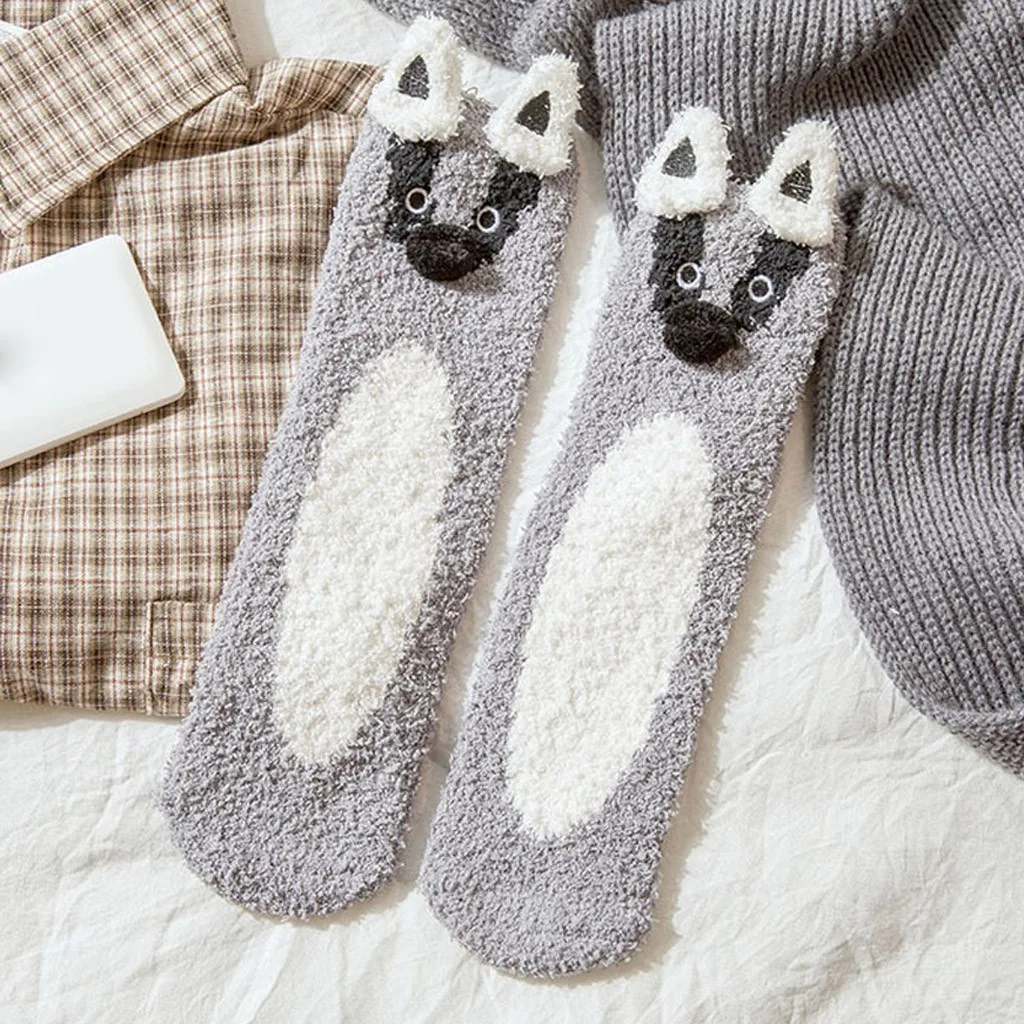 Thickening women cotton Lovely Plush Keep Warm Sleep ladies funny cute Socks hosiery Winter kawaii
Thickening women cotton Lovely Plush Keep Warm Sleep ladies funny cute Socks hosiery Winter kawaii