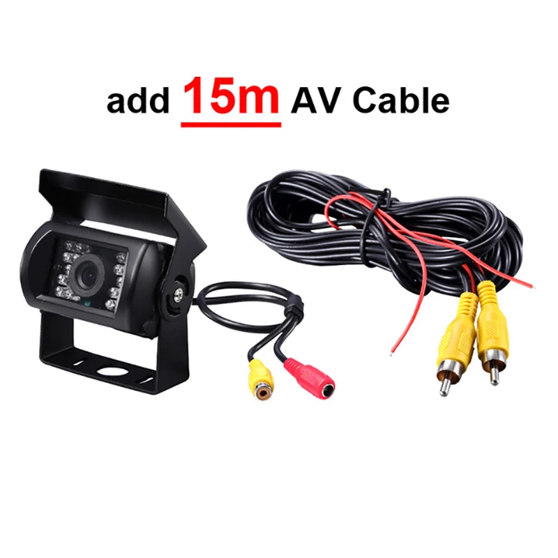 18 LED Anti Fog IR Night Vision IP68 Waterproof Car Truck Rear View Reverse Wired CCD Backup Camera Universal 12V-24V
18 LED Anti Fog IR Night Vision IP68 Waterproof Car Truck Rear View Reverse Wired CCD Backup Camera Universal 12V-24V