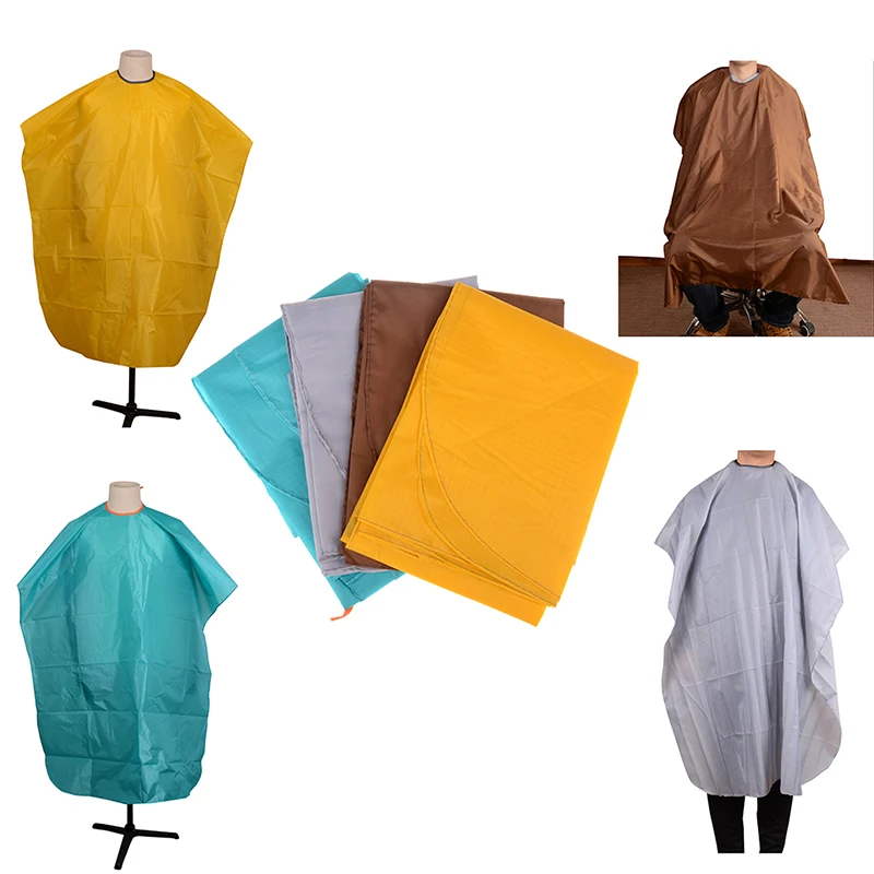 125*70cm Salon Hairdressing Hairdresser Hair Cut Cutting Gown Barber Cape Cloth Factory Price Wholesale 4colors 
125*70cm Salon Hairdressing Hairdresser Hair Cut Cutting Gown Barber Cape Cloth Factory Price Wholesale 4colors