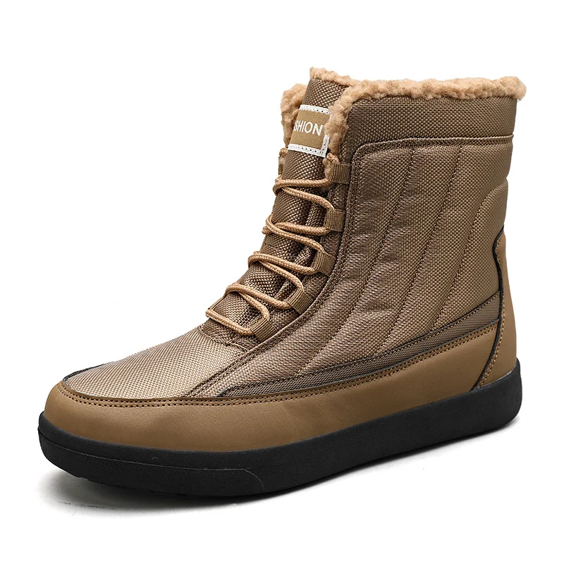 New Outdoor 2021 Waterproof Men's Boots Thick Plush Snow Boots High Top Warm Winter Boots Light Men's Ankle Boots Men Sneakers
New Outdoor 2021 Waterproof Men's Boots Thick Plush Snow Boots High Top Warm Winter Boots Light Men's Ankle Boots Men Sneakers