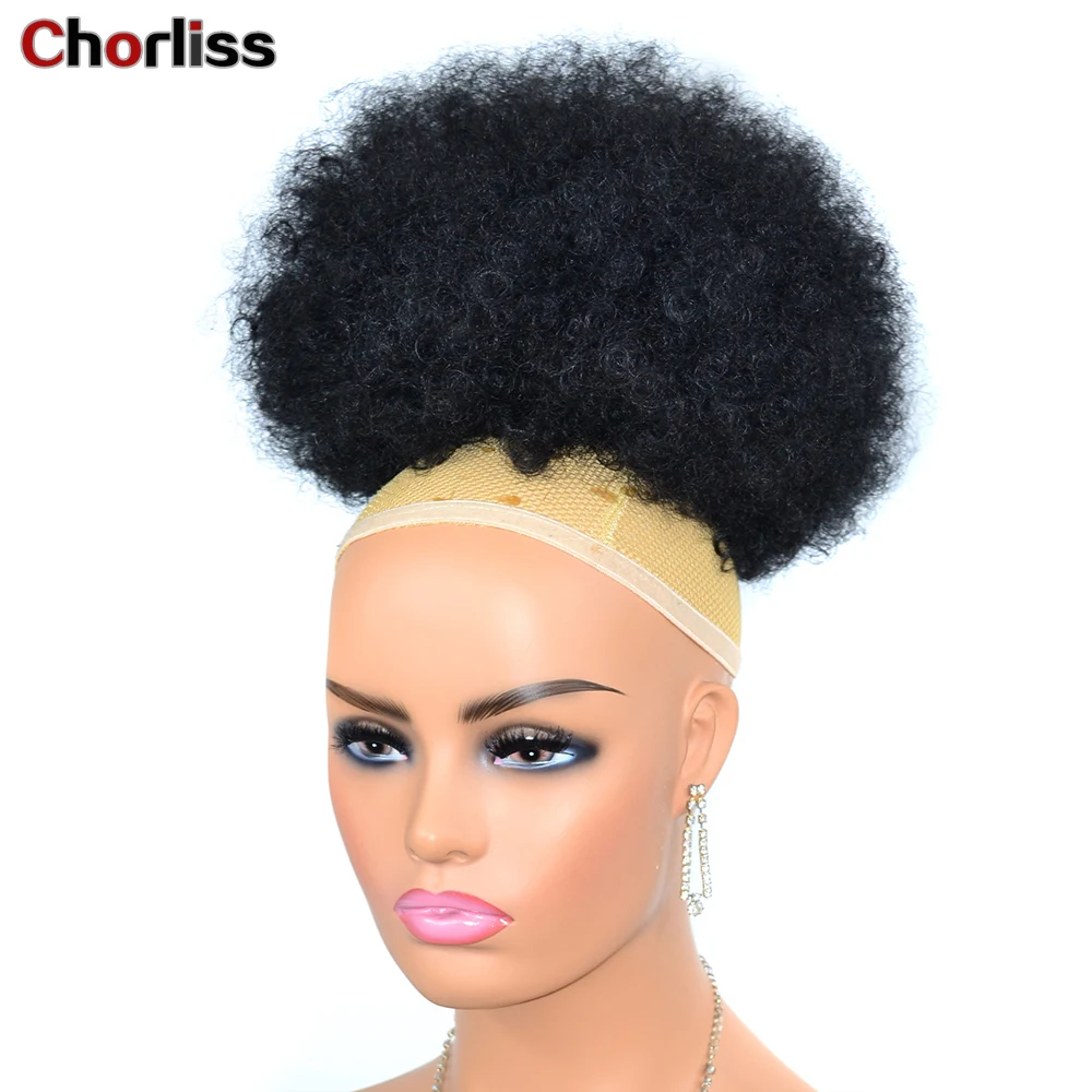Chorliss Afro Curly Chignon Wigs Ponytail Drawstring Short Afro Kinky Pony Tail Clip In Synthetic Hair Bun Hair Pieces 10 Inches
Chorliss Afro Curly Chignon Wigs Ponytail Drawstring Short Afro Kinky Pony Tail Clip In Synthetic Hair Bun Hair Pieces 10 Inches