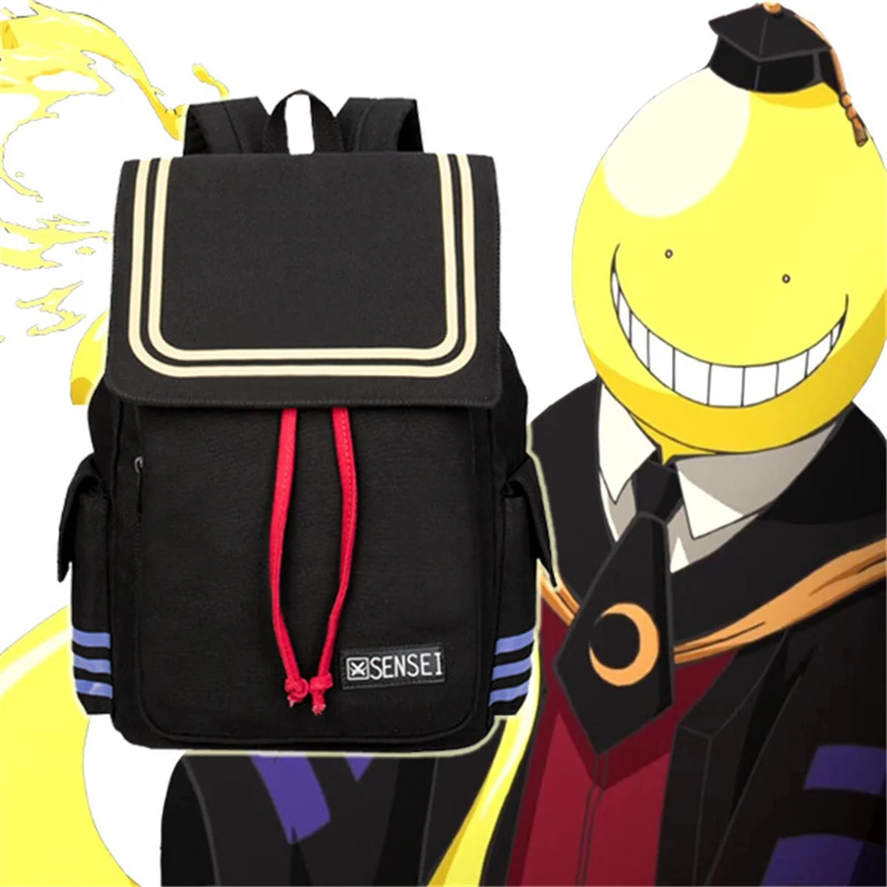 Assassination Classroom Korosensei Cosplay Drawstring Large Capacity Bag Backpack School Canvas Bags
Assassination Classroom Korosensei Cosplay Drawstring Large Capacity Bag Backpack School Canvas Bags