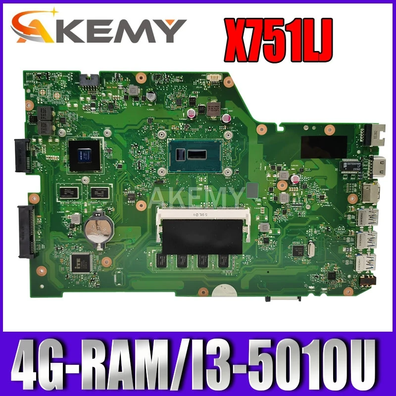 X751LJ GT920M 4G/I3-5010//5005U Mainboard REV 2.3 For Asus X751LX R752LA R752LD X751LN X751LD Laptop motherboard 90NB08D0-R00010
X751LJ GT920M 4G/I3-5010//5005U Mainboard REV 2.3 For Asus X751LX R752LA R752LD X751LN X751LD Laptop motherboard 90NB08D0-R00010