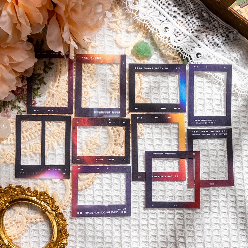 Yoofun 20pcs/pack Hollow Frame Collage Border Sticker Photo Frame Card Paper Picture Album DIY Thick Offset Paper
Yoofun 20pcs/pack Hollow Frame Collage Border Sticker Photo Frame Card Paper Picture Album DIY Thick Offset Paper