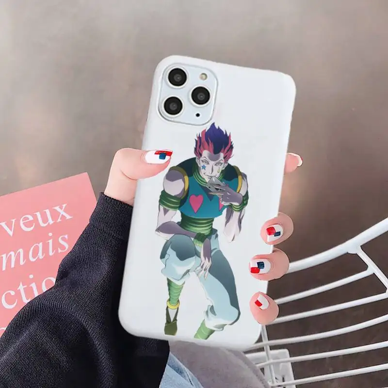 Hisoka Anime Hunter X hunter Phone Case White Candy Color for iPhone 6 7 8 11 12 s mini pro X XS XR MAX Plus
Hisoka Anime Hunter X hunter Phone Case White Candy Color for iPhone 6 7 8 11 12 s mini pro X XS XR MAX Plus