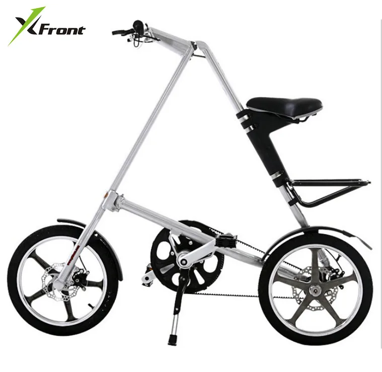 Original X-Front Brand light Aluminum Alloy folding bike load 110kg 14'' / 16'' rubber tire personality bicycle
Original X-Front Brand light Aluminum Alloy folding bike load 110kg 14'' / 16'' rubber tire personality bicycle