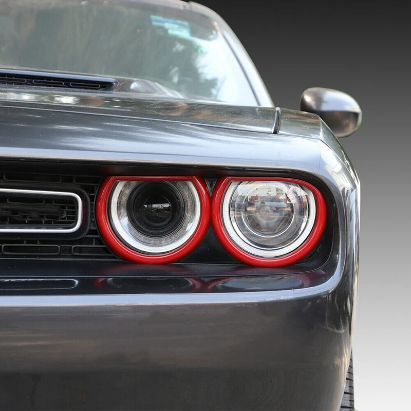 for Dodge Challenger 2015-2019 Front Headlight Bezels Trim Front Lamp Protective Cover Kit Red
for Dodge Challenger 2015-2019 Front Headlight Bezels Trim Front Lamp Protective Cover Kit Red