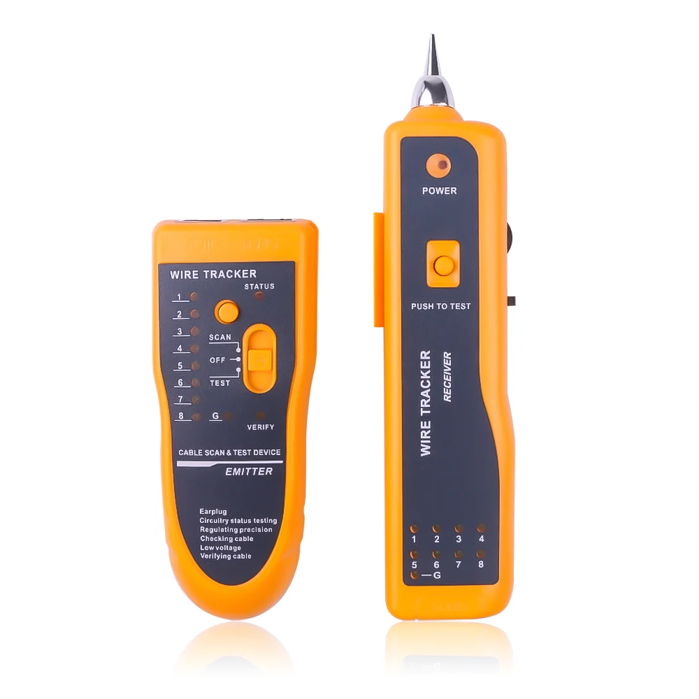 RJ11 RJ45 Cat5 Cat6 Telephone Wire Tracker Tracer Toner Ethernet LAN Network Cable Tester Detector Line Finder cable tester
RJ11 RJ45 Cat5 Cat6 Telephone Wire Tracker Tracer Toner Ethernet LAN Network Cable Tester Detector Line Finder cable tester