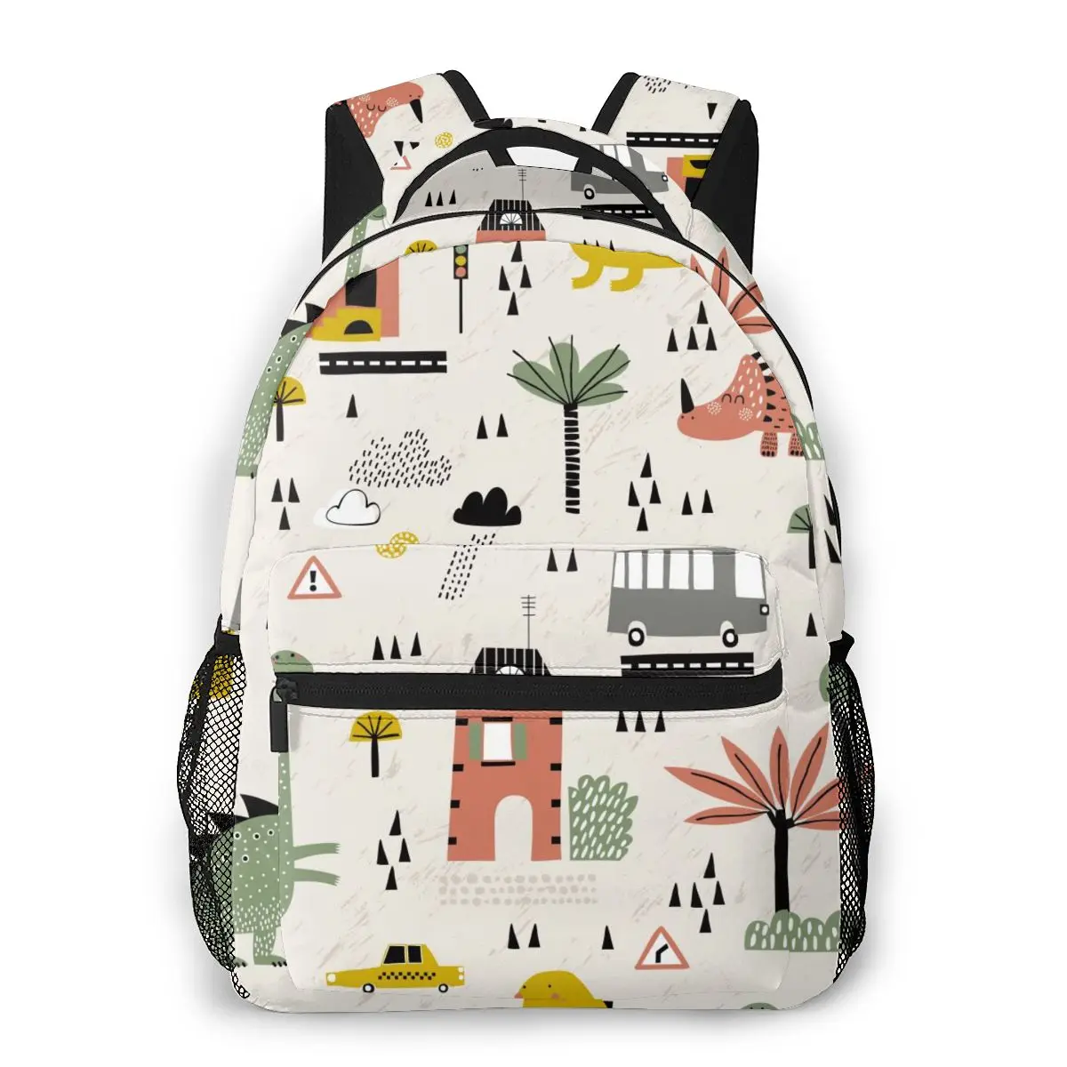 OLN Backpack Women Shoulder Bag For Teenage Girls Cartoon City With Dinosaurs Bagpack Female Ladies School Backpack
OLN Backpack Women Shoulder Bag For Teenage Girls Cartoon City With Dinosaurs Bagpack Female Ladies School Backpack