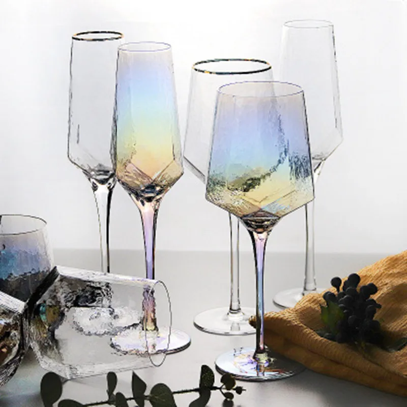 Wine Glasses Home Hammered Goblet Creative Glass Cups Red Wine Diamond Champagne Brandy Wedding Luxury Drinkware Glass Cups
Wine Glasses Home Hammered Goblet Creative Glass Cups Red Wine Diamond Champagne Brandy Wedding Luxury Drinkware Glass Cups