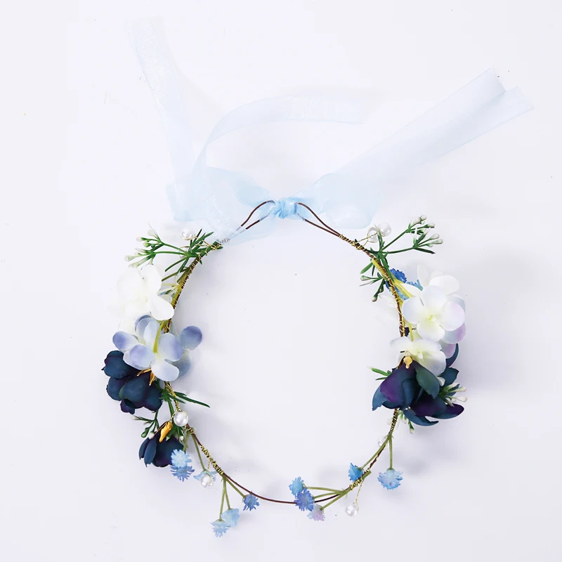 Women Wedding Party Headwear Hair Accessories Girl Flower Wreath Crown Festival Headband Headdress Adjustable Floral Garland
Women Wedding Party Headwear Hair Accessories Girl Flower Wreath Crown Festival Headband Headdress Adjustable Floral Garland
