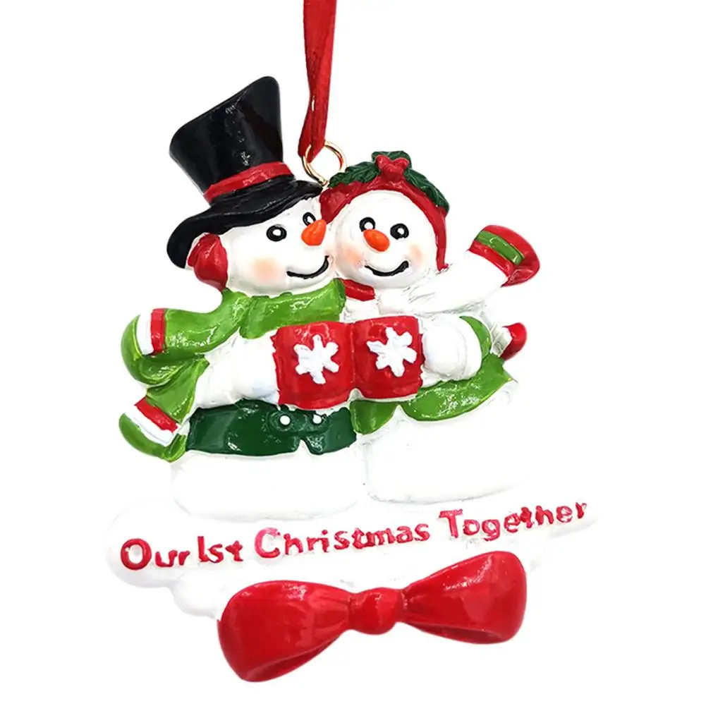 Snowman Couple Tree Pendant Christmas Hanging Resin Ornament Christmas Decoration For Home Xmas Tree Ornaments
Snowman Couple Tree Pendant Christmas Hanging Resin Ornament Christmas Decoration For Home Xmas Tree Ornaments