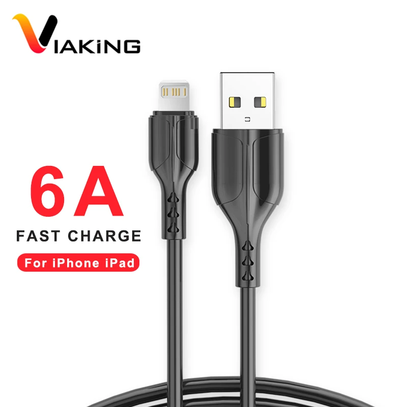 66W Super Fast Charge 6A Lightning Cable for iPhone 13 12 11 Pro Max X XR XS 8 7 6 6s 5 iPad 5s charging without getting hot
66W Super Fast Charge 6A Lightning Cable for iPhone 13 12 11 Pro Max X XR XS 8 7 6 6s 5 iPad 5s charging without getting hot